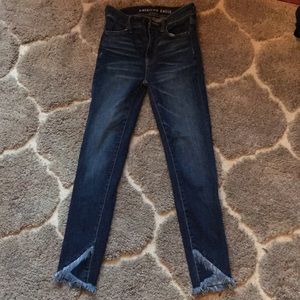 American eagle high-rise cropped jeggings